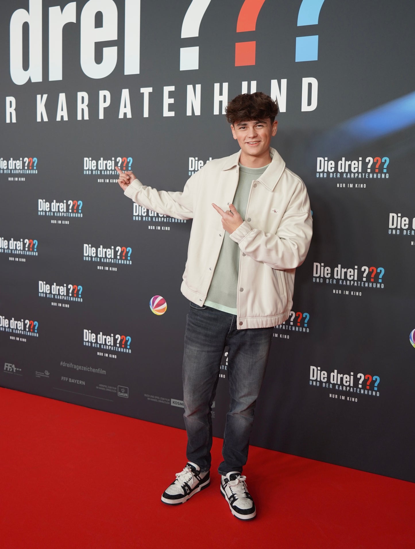 Calvin Klein Jacke (hellgrau/weiß)