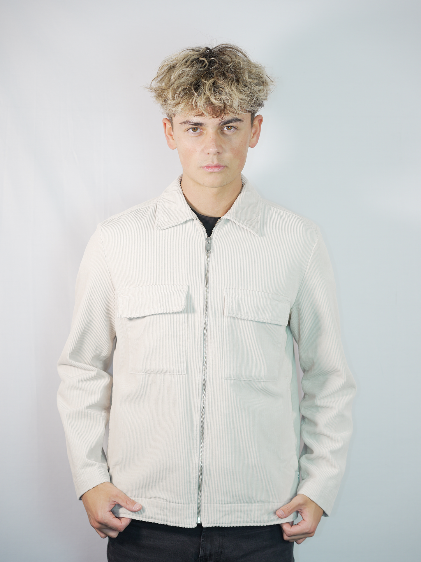 Marc O´Polo Jacke (hellgrau/weiß)