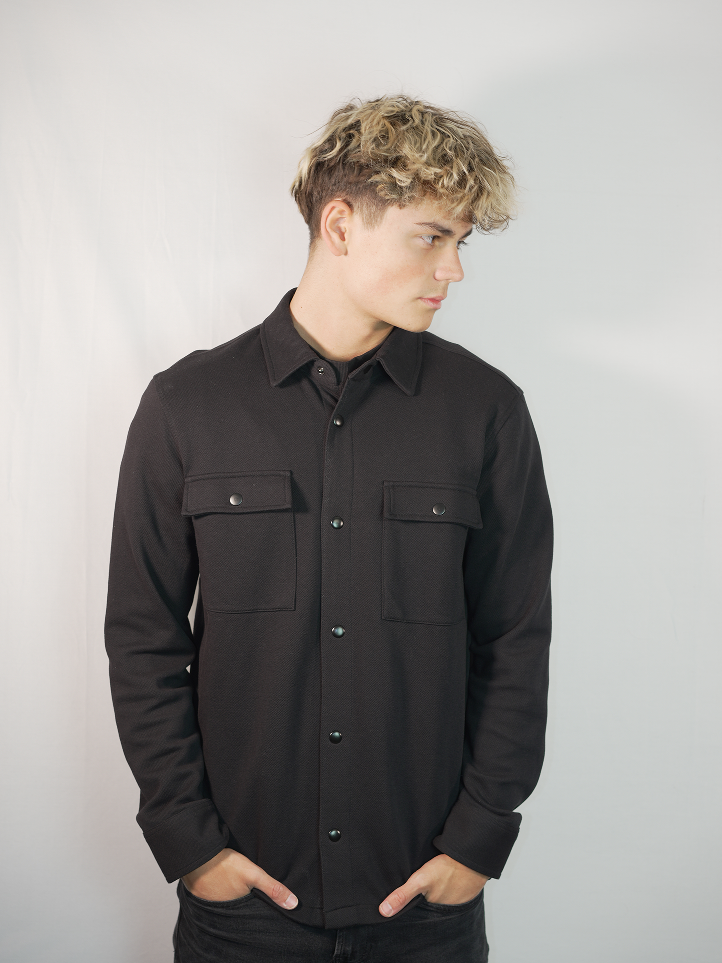 Knopfhemd / Shirt (schwarz) - SELECTED / HOMME