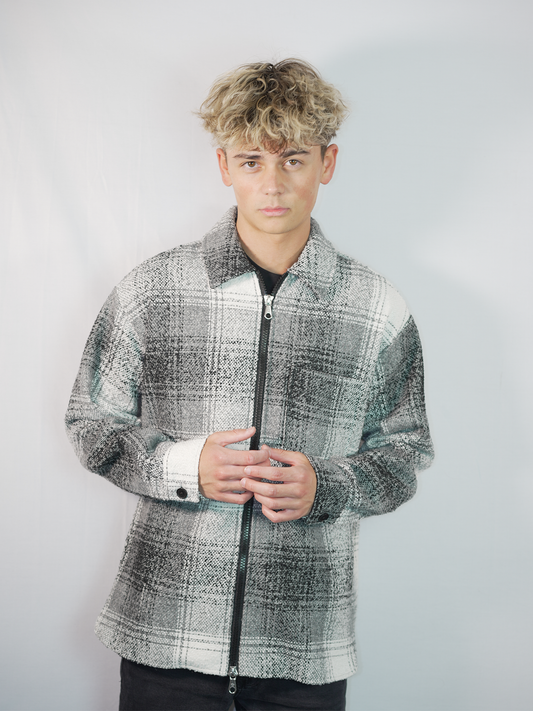 Jacke (grau/schwarz/weiß) - Jack & Jones